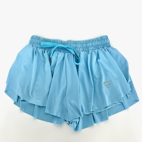 Amazon Shorts Amazon Luogongzi 2 In Flowy Shorts Light Blue Small
